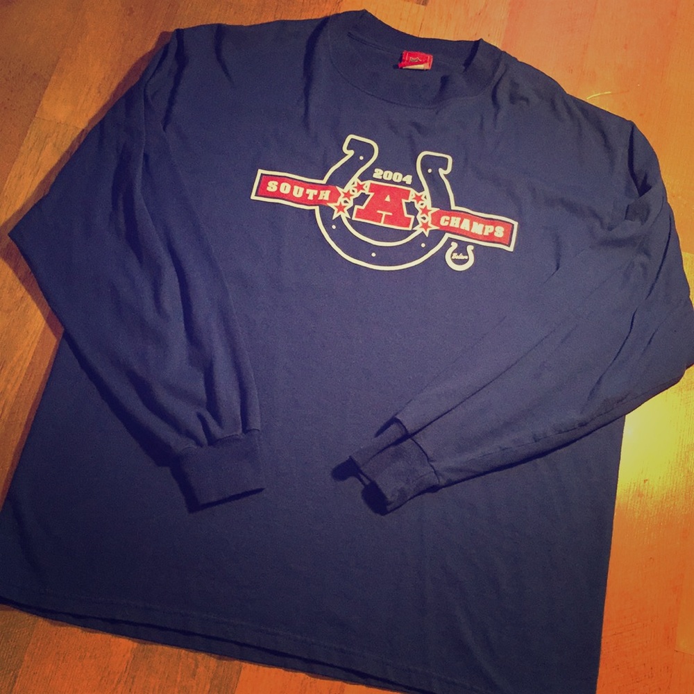 Colts long sleeve shirt afc champs NFL